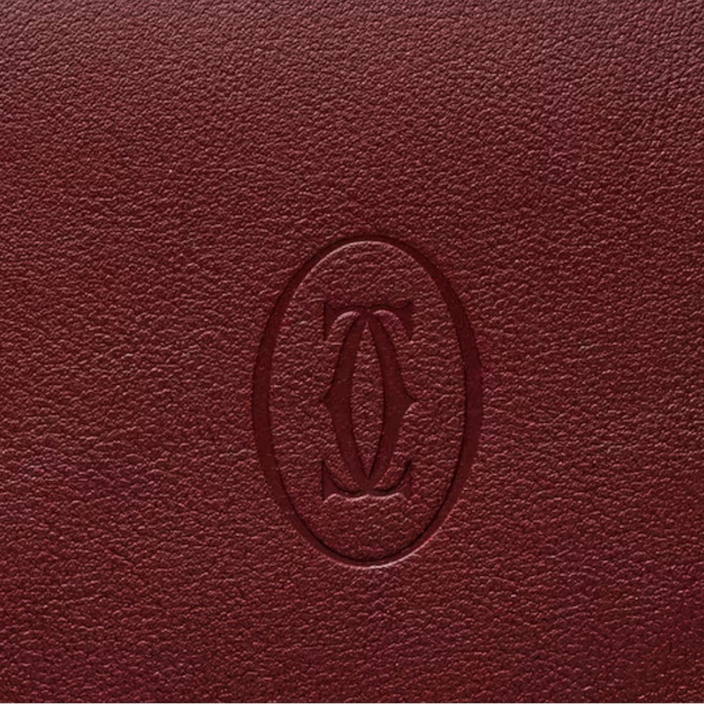 “Must de Cartier” Burgundy leather | Vintage - Picture 3 of 11